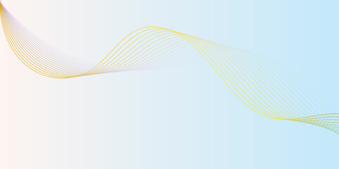 wave  abstract background with business blow and orange color 