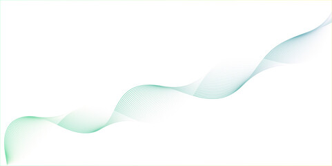 wave  abstract background with business illustrator 