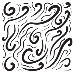 Fototapeta premium Hatch background, hatching textured pattern, cross lines doodles