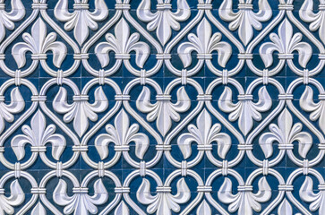 Ceramic tiles with oriental pattern 3d
