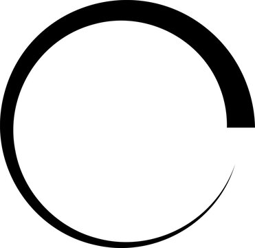 Load buffer circle icon. Loading circle. Buffer preloader symbol upload page. Download loader vector sign.