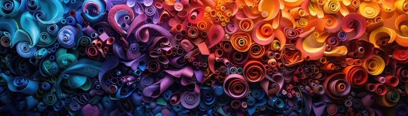 Recycled art with vibrant colors, creative and sustainable, Urban, Bright hues, Photograph, Ecofriendly creativity