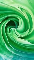 Green colorful abstract pastel background