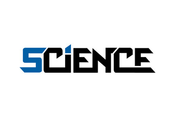 Science typography design vector, for t-shirt, poster and other uses