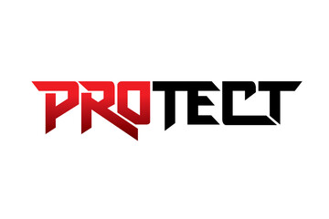 Obraz premium Protect typography design vector, for t-shirt, poster and other uses
