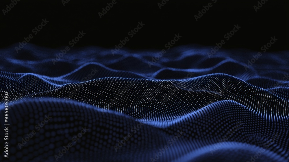 Poster aig21 stock image featuring 3d network connections with a plexus design background.