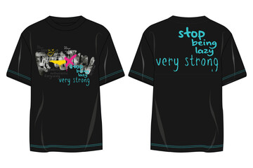 mockup t shirts, Urban typography hipster street art for graphick, Urban street style drawing, slogan typography. Vector illustration design for fashion graphics, t shirt prints, tees, stickers. 