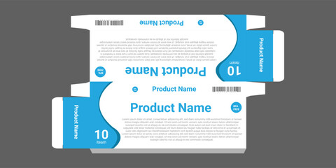 Fototapeta premium packaging design templates, product packaging design templates 
