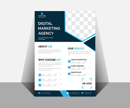 Creative and Corporate Flyer Desisgn, cover modern layout, Template, Brochure Deign, advertisement, proposal, Leaflet presentation, print ready file in A4 size 