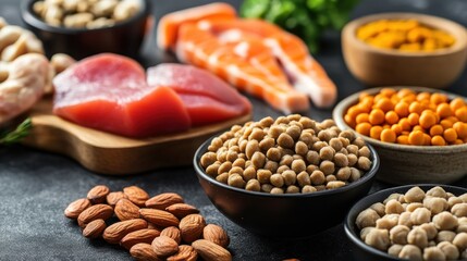 Obraz premium Healthy Food Ingredients