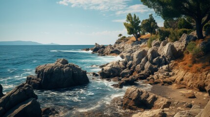 coast of the sea
