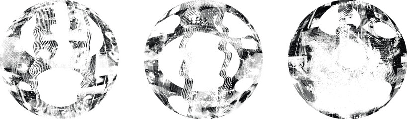 Grunge post Stamps Collection, Circles. Banners, Insignias , Logos, Icons, Labels and Badges Set . vector distress textures.blank shapes.