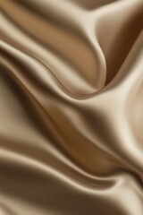 Fototapeta premium A smooth satin texture in a warm taupe color, with faint, swirling patterns for understated elegance.