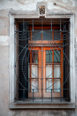 old door in the old house