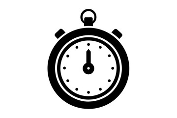 A stopwatch icon vector illustration 