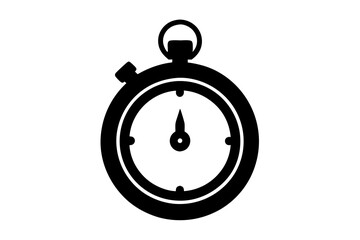 A stopwatch icon vector illustration 