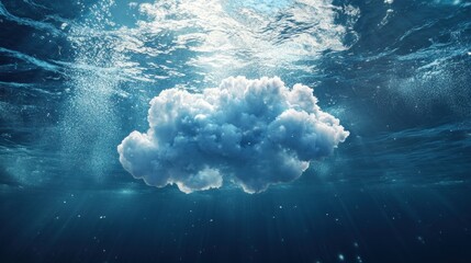 Cloud Underwater, A Surreal Dream