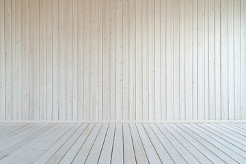 Naklejka premium A flat empty clean light color wooden background 