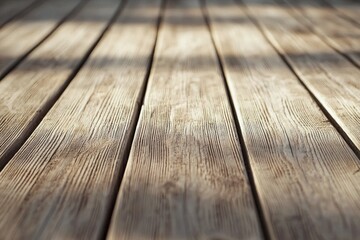 A flat empty clean light color wooden background 