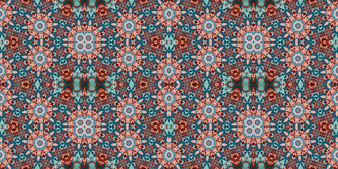 Seamless abstract woven pattern. Abstract interwoven texture