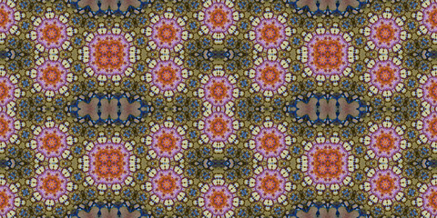 Seamless abstract woven pattern. Abstract interwoven texture