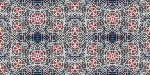 Seamless abstract woven pattern. Abstract interwoven texture