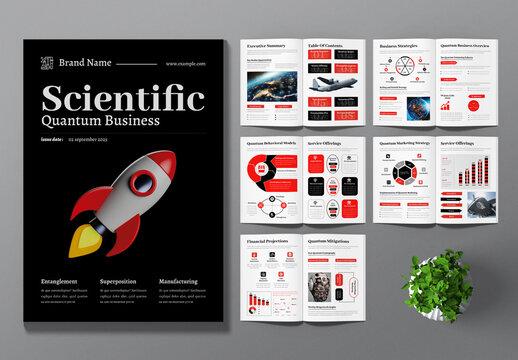 Scientific Quantum Business Template