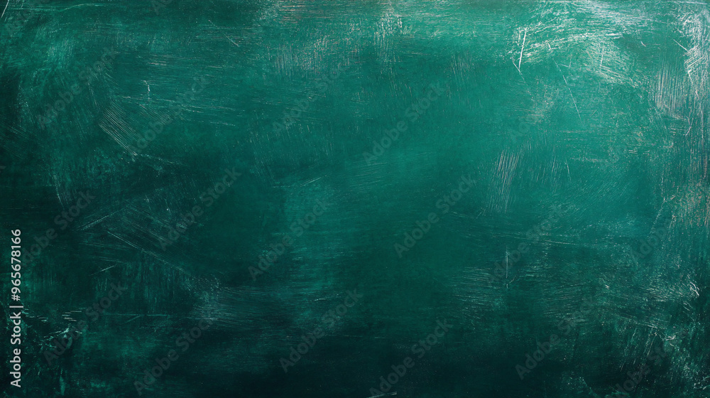 Poster aged chalkboard with remnants of chalk, serving as a blank background
