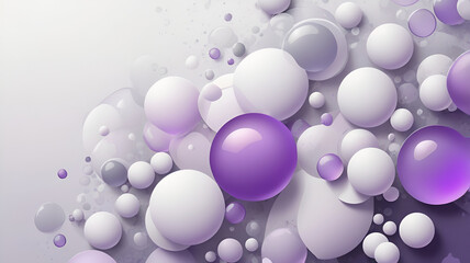 white and purple bubble