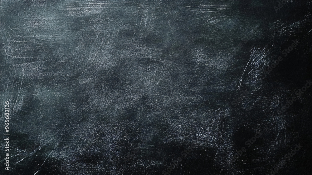 Aufkleber chalkboard with grunge texture and visible eraser marks