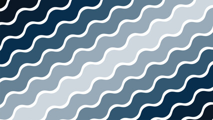 Blue wave stripes line abstract background