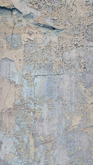 Fototapeta premium Peeling paint on an old wall. Grunge background for design.Selective focus