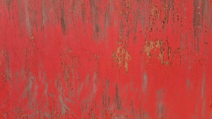 Peeling paint on an old wall. Grunge background for design.Selective focus