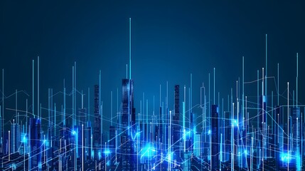 abstract background with lines