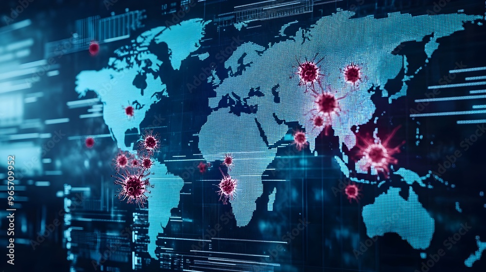 Poster comprehensive monkeypox outbreak data and geographic visualization to understand the global spread i