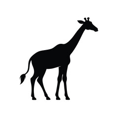 Giraffe logo icon vector illustration design isolated