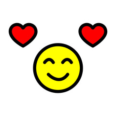 Joyful Illumination Vector Filled Icon Design