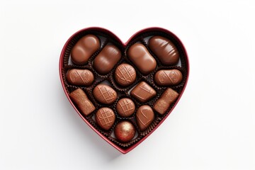 Chocolate dessert heart food.