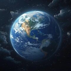 Obraz premium Earth from Space