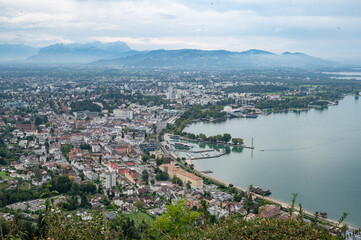 Obraz premium Vorarlberg Rheintal Bregenz Bodensee