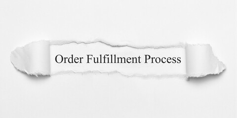 Order Fulfillment Process	