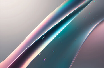 Obraz premium Abstract Gradient Design with Curved Lines