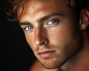 Fototapeta premium close up portrait of a man