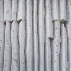 Fototapeta premium White rough concrete wall. It can be used as textures and backgrounds
