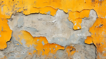 Obraz premium weathered wall, cracked old paint on concrete wall, vintage grunge background