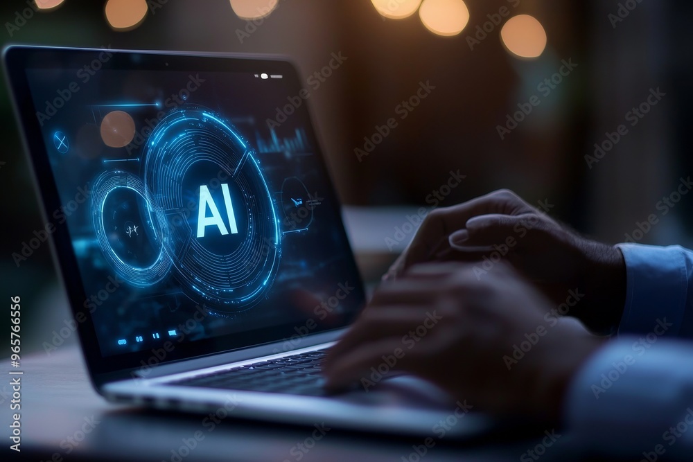 Aufkleber with ai solutions chatbots can help solve work-related problems, enhancing work efficiency by analyz