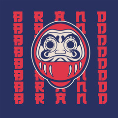 Premium Vector | Japanese festival cultural daruma	
