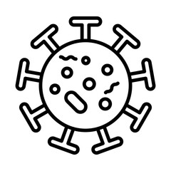 Virus line icon