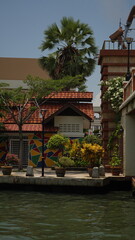 Fototapeta premium House with street art in Melaka, Malaysia