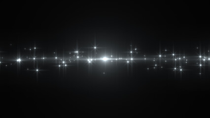 帯状のキラキラした光のエフェクト背景画像